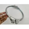 Buy cheap 80-600mm Spiral Quick Release Duct Clamp Sturdy Structure from wholesalers