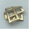 Buy cheap Golden 1" Metal Hook Buckle webbing Adjustable Slide Buckles from wholesalers