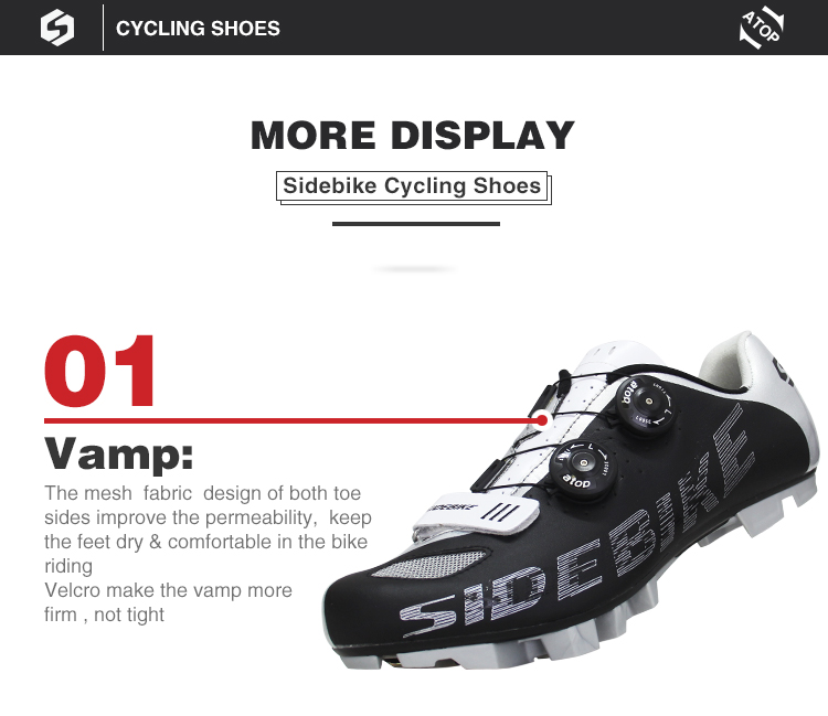 High Durability Mens Mountain Bike Shoes EVA Insole 35-46 Complete Size Choice