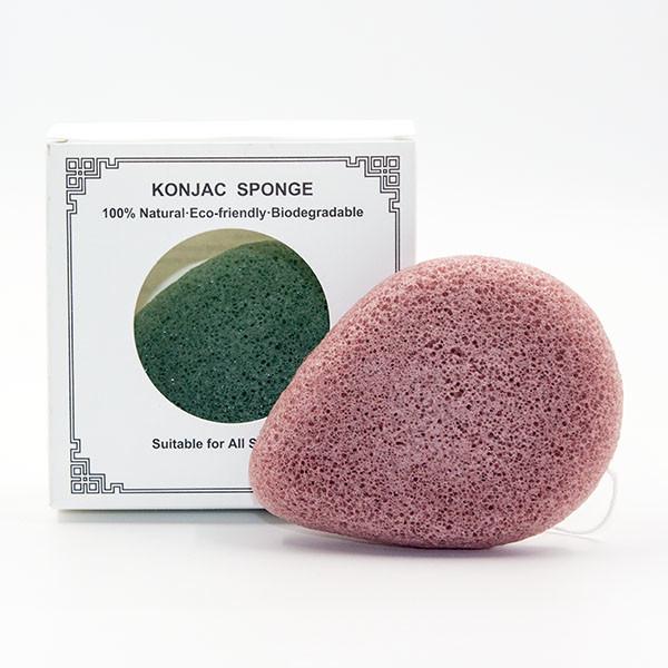 Buy cheap Customized Logo Tear Drop Exfoliating Konjac Sponge 2.5cm Thick from wholesalers