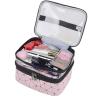 Buy cheap Multifunction Two Floors Marble PU Cosmetic Bag For Women from wholesalers