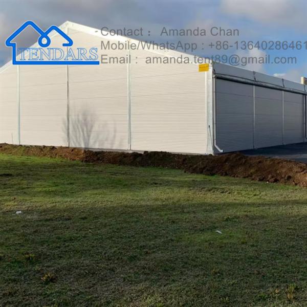 Buy cheap Custom Color&Size Large Aluminium Frame PVC A Shape Outdoor Storage Tent For Sale from wholesalers
