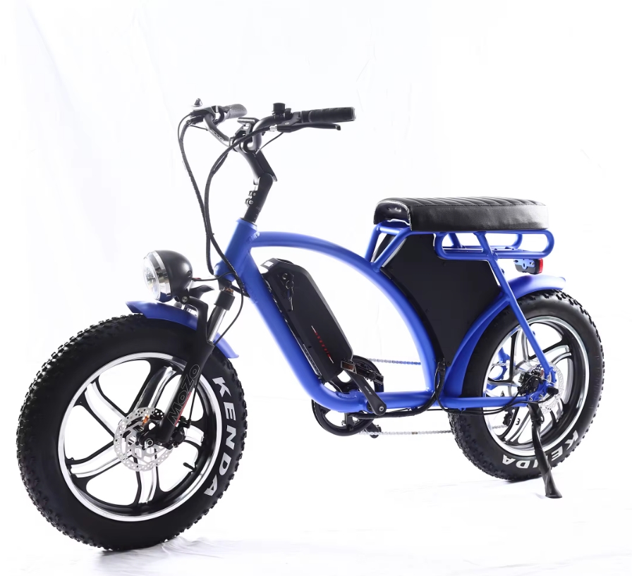 20 Inch All-in-one Wheel Fat Tire Electric Bike Front Suspension 73 Style 48V 1000W Electric City Bike Electric Fat Bike