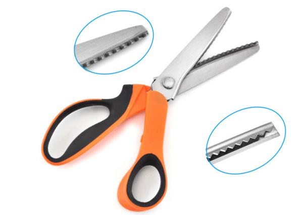 Buy cheap Professional Stainless Steel Shear Tailor Tooth cloth scissors for paper, fabric from wholesalers