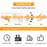 Buy cheap 6060 Bi Color 2700K 6500K CCT High Power 300W + 300W COB LED Chip Module for Photography Lamp from wholesalers