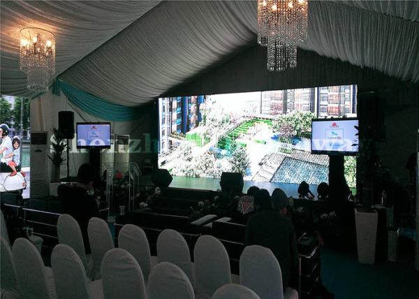 Buy cheap P3.91 Full Color Indoor Led Screen / High Resolution Led Video Panel Rental 1200Hz from wholesalers