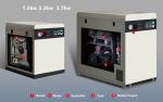 10 bar 3.7kw 5.5kw portable scroll air compressor oil free for spraying