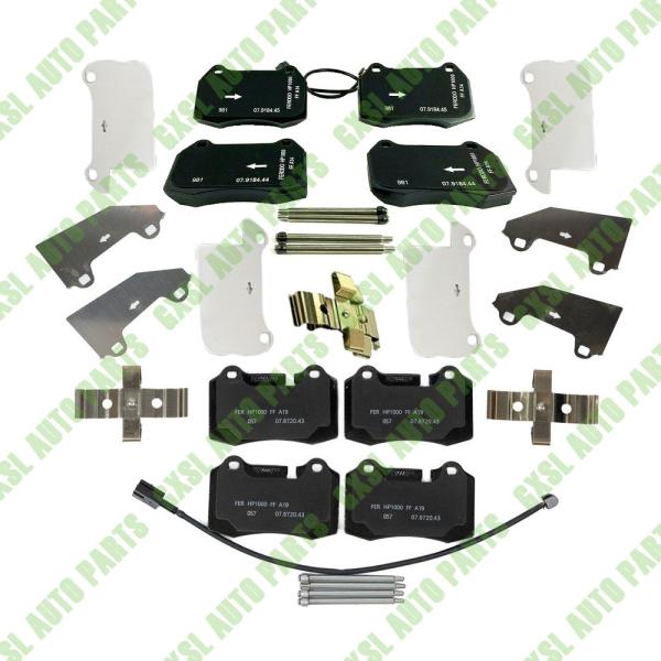 Buy cheap For Maserati GranTurismo, Quattroporte 4.2L Front & Rear Brake Pads Kit OEM 673010321 673012040 673012042 from wholesalers