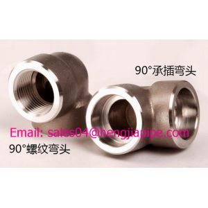 China forged elbows 90deg threaded elbow and socket welding elbow on sale