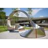 Buy cheap Large Outdoor Metal Mirror Polished Forged Stainless Steel Sculpture from wholesalers