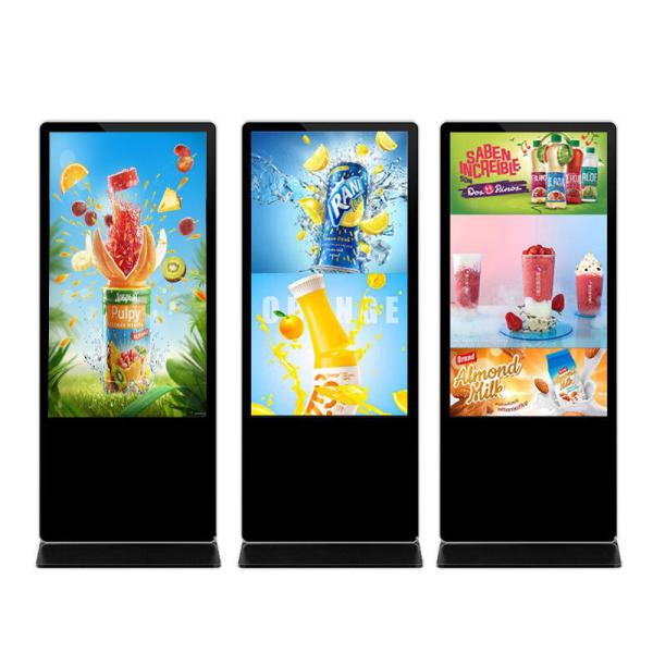Buy cheap 1920 X 1080/3840*2160 Floor Standing Digital Signage Display High Contrast Ratio from wholesalers