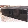 Buy cheap Black Galaxy Kitchen Granite Slab Countertops Cost Gold Copper Colored Specks from wholesalers
