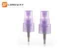 Multi Colored Cosmetic Mist Sprayers , 18/410 Purple Atomiser Spray Non Spill