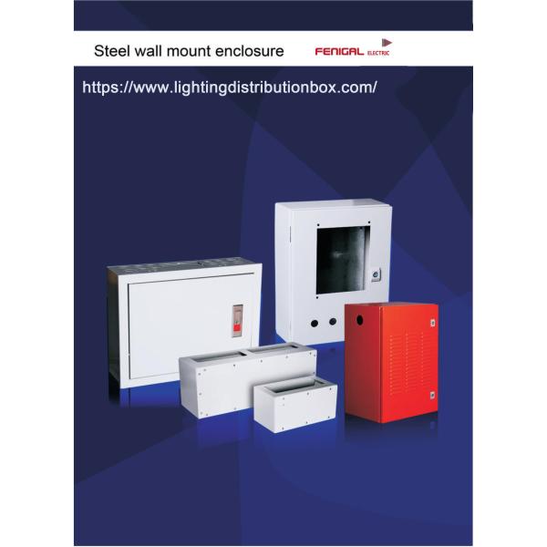 Buy cheap Connected Power Electrical Distribution Box IP44 Grid Stainless Steel Enclosure from wholesalers