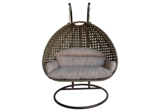 Buy cheap Spa Tub Accessories 2 Person Heavy Duty Rattan Hammock Hanging Wicker Porch Swing Chair For Spa Side from wholesalers