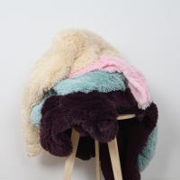 Buy cheap Polyester Brushed Fake Fur Throws Long Pile / Pv Fleece Knitted Blanket Candy product