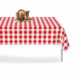 Daily Life 54x108 Inch Disposable Pastic Tablecloth Plain Dyed