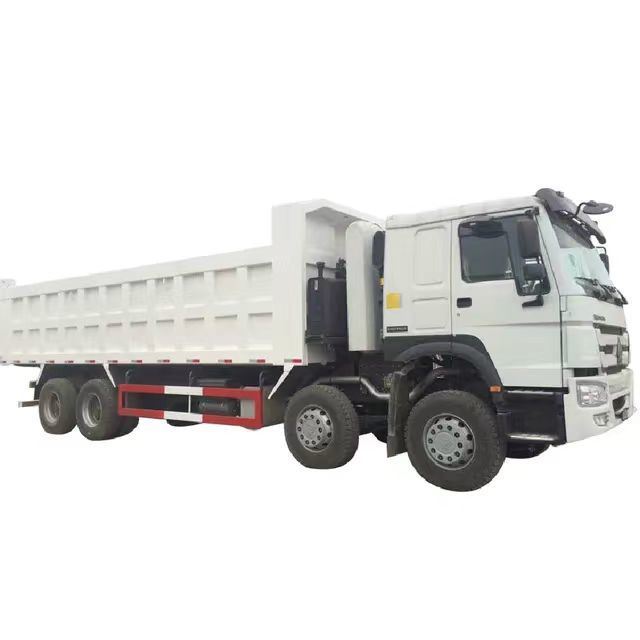 80% New Used Dump Truck HOWO 371HP 375HP 420HP 8*4 12wheeled