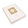 Buy cheap Gold Cardboard White Ink Printing Cosmetic Packaging Boxes For Facial Mask from wholesalers
