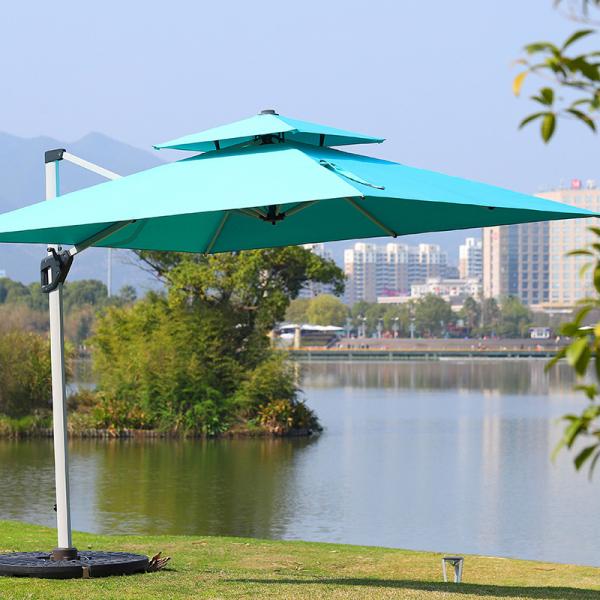 Buy cheap Led Light 220g Yard Dyed 3.5m Patio Waterproof Sunbrella from wholesalers