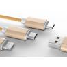 Buy cheap Colorful 3 In 1 USB Li Ion Battery Charger With Type C / Micro / 8 Pin Cable from wholesalers
