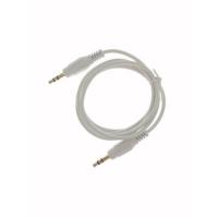 Buy cheap White PVC External 3.5MM Aluminum Alloy Shell Male To Male Audio Cable More product