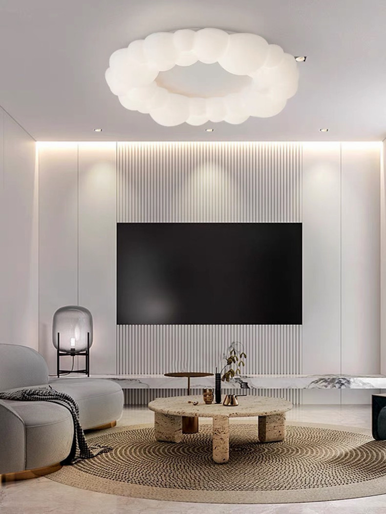 Nordic Designer kids Chandelier Living Dining Children's Room Bedroom Cloud Chandeliers(WH-MI-399)