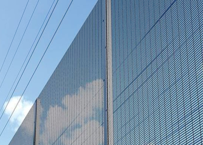 Custom Color 358 Security Mesh Fencing , Anti Climb Wire Mesh Fencing Longlife