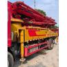 Buy cheap Used 2021 Sany Heavy Industry 39m Concrete Boom Pump 2 Shaft Number Maximum Cloth Depth 33.4M from wholesalers