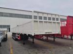 Three - Axle 40ft 30 Ton Cargo Semi Trailer Side Wall Mechanical Suspension