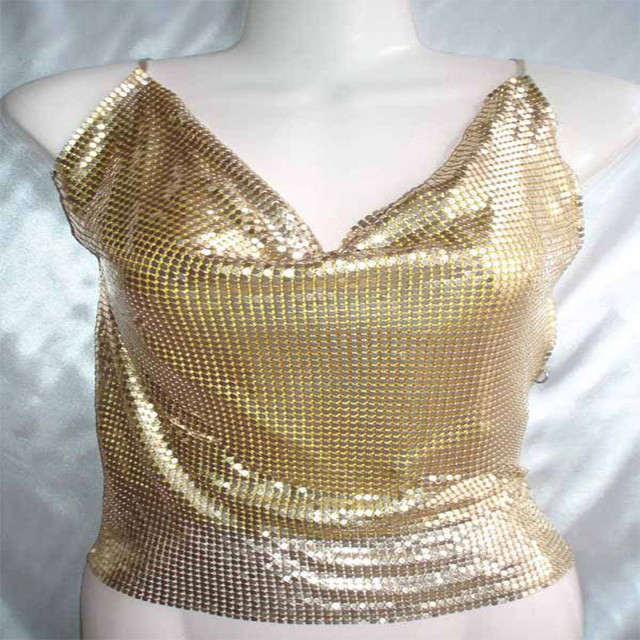 Top quality hot sale cheap beautiful and colorful Metallic Fabric Metal Sequin Cloth for clothing, room divide