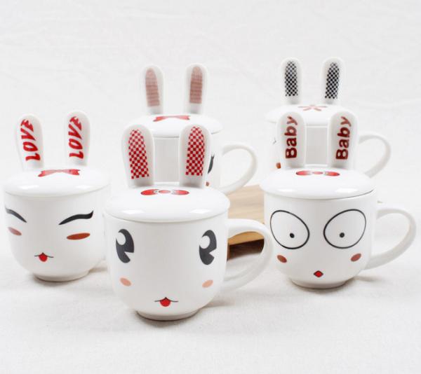 Buy cheap lovely coffee mug with face expresion design from wholesalers