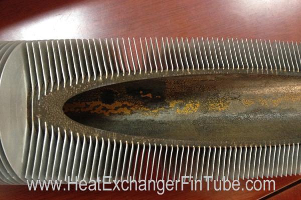 SA210 GR A /C Seamless Carbon Steel Bolier Tube , G Base Radial Cooling Finned
