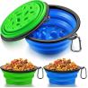 Buy cheap BPA Free Slow Feeding Collapsible Water Dish For Dogs Traveling 350ml from wholesalers