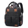 Buy cheap 23L Embroidered Large Capacity Diaper Bag Backpack 0.9kg from wholesalers