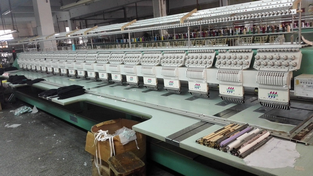 Tajima Old Embroidery Machine , Used Monogram Machine 330 X 680mm