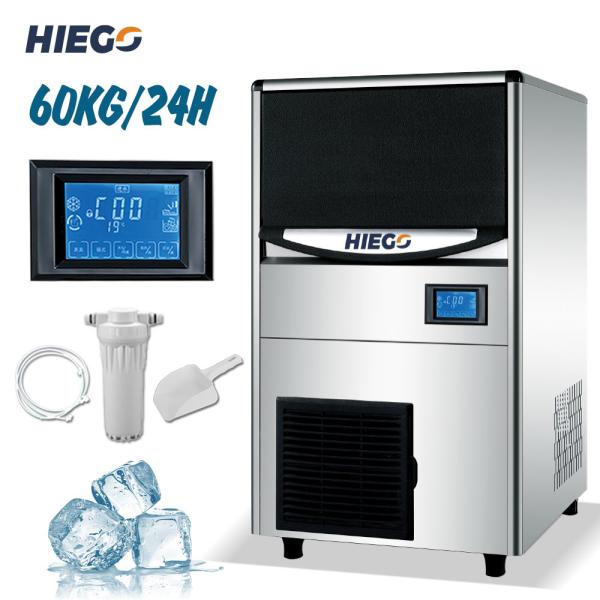 60kg/24h Commercial Ice Maker Machine Mini Ice Making Machine For Home Coffee