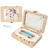 Buy cheap Wooden Baby Tooth Box Wooden Organizer Storage Newborn Baby Kid Gift Souvenir Case from wholesalers
