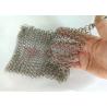 Buy cheap 316 Stainless Steel Food Grade Kitchen Chainmail Scrubber For Cast Iron Cleaner from wholesalers