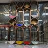 Buy cheap 1000-2000mm Art Design Stainless Steel Metal Screen Partition For Commercial Interior from wholesalers
