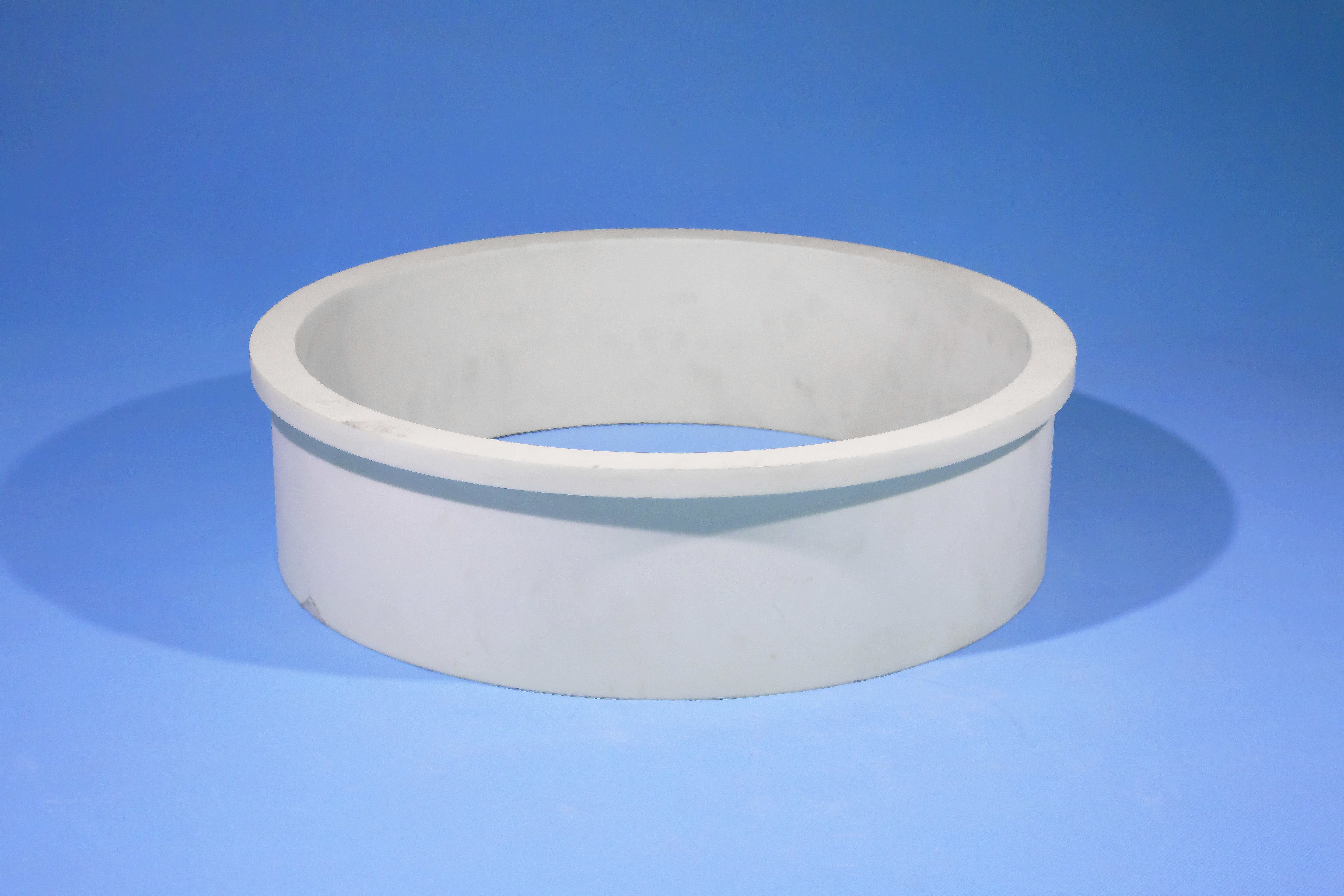 High Temperature Al2O3 Ceramic Fiber Gasket , Precision Machining Ceramic Rings