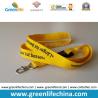 Buy cheap Staff visitor full color heat-transferred printing top quality custom logo lanyard for safety from wholesalers