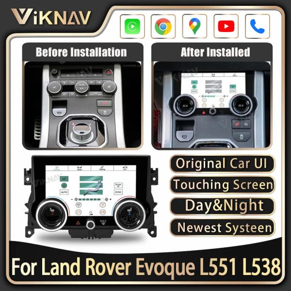Air Condition Panel For Land Rover Evoque L551 L538 2012-2018 Wide Angle Car
