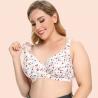 Buy cheap 80CDEF-115CDEF Lingerie Bras For Fat Women Printed Soft Cotton Big Size Bra from wholesalers