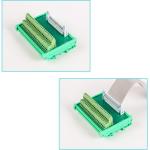 IDC 10P 40P 64Pin Connectors to Screw Terminal Block Wiring Breakout Board