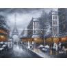 Buy cheap Canvas Paris Cityscape Paintings , Oil Painting Modern Abstract Art Bars from wholesalers