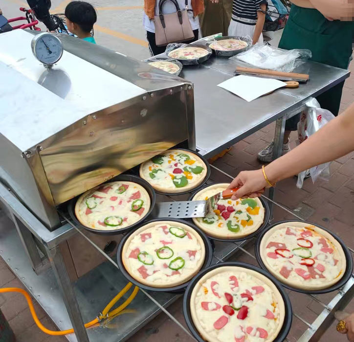 Cheap price indoor outdoor kitchen freestanding bakery portable pizza oven