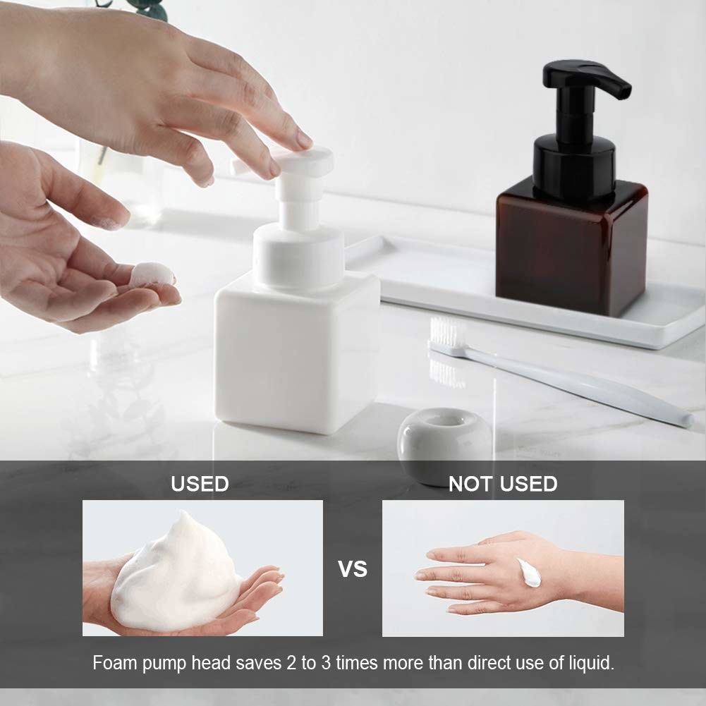 Lightweight Foam Pump Dispenser Bottle For Shampoo Shower Gel Variety Colors