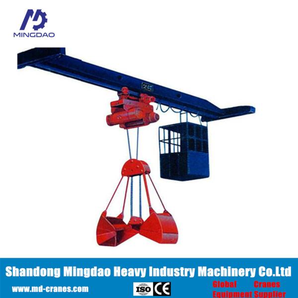 Buy cheap MD Brand High Quality Good Selling Aluminium Factory Overhead Crane Grab Bucket Crane from wholesalers