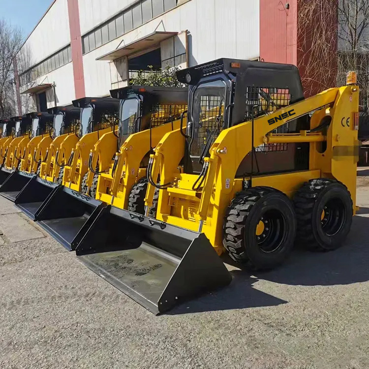 Mini Cargadora Compacta 350kg 500kg 850kg 1050kg Compact Skid Steer Skid Steer Loaders